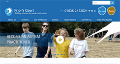 Desktop Screenshot of priorscourt.org.uk